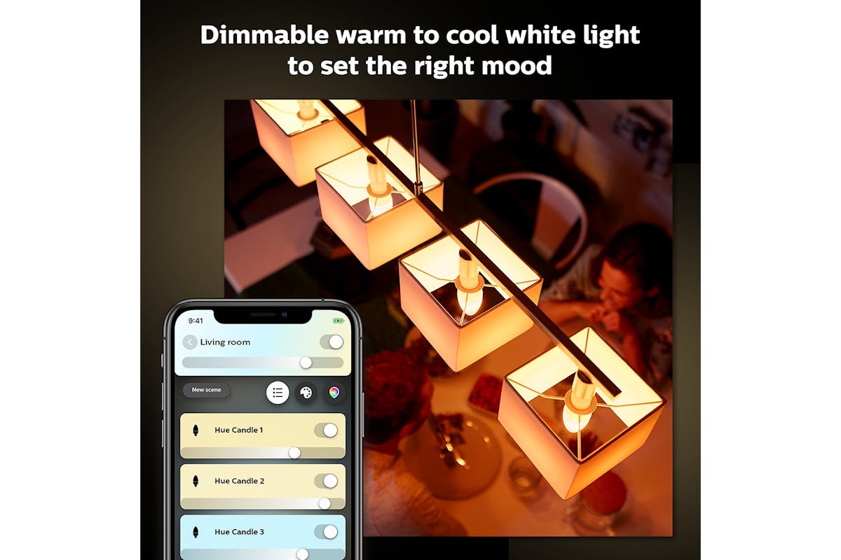 Philips Hue E27 Smart LED Bulbs | 2 Pack-7