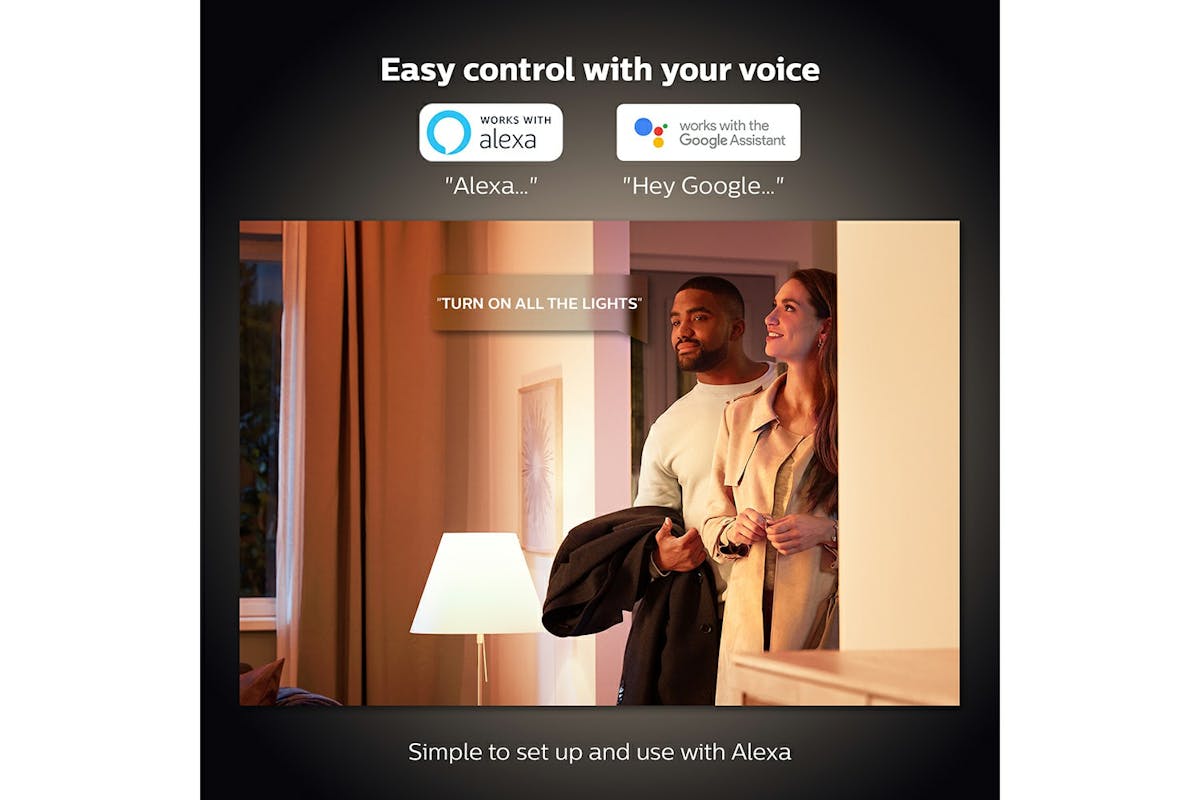Philips Hue B22 Smart LED Bulbs | 2 Pack-8