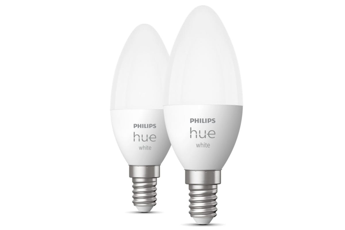 Philips Hue E14 Smart LED Bulbs | 2 Pack
