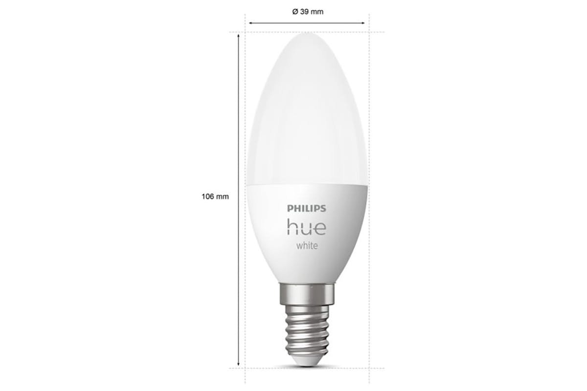 Philips Hue E14 Smart LED Bulbs | 2 Pack-3