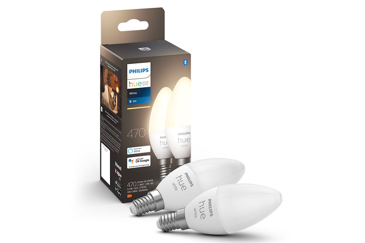Philips Hue E14 Smart LED Bulbs | 2 Pack-5