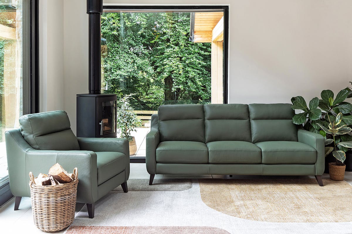 Borgo 3 Seater Maxi Sofa | Green-2