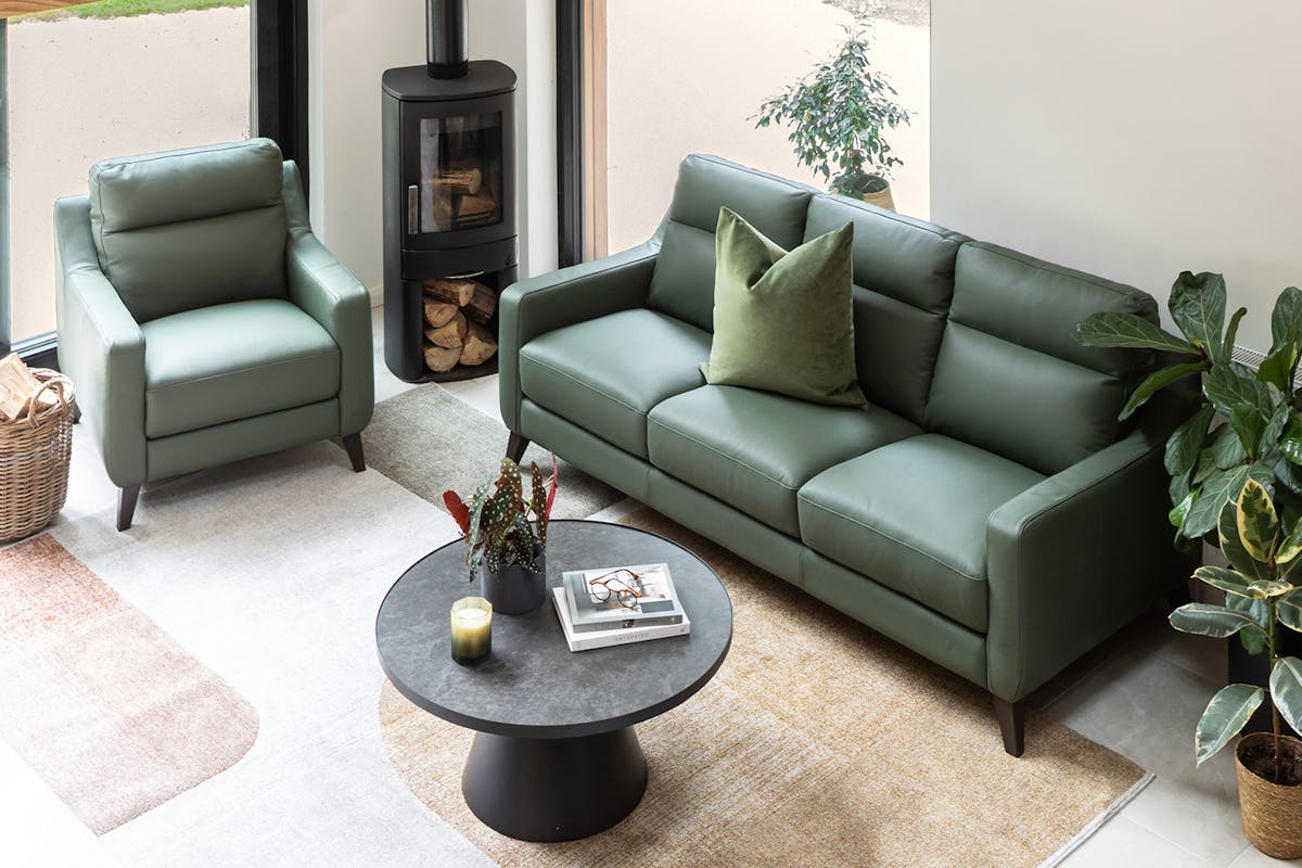 Borgo 3 Seater Maxi Sofa | Green-8