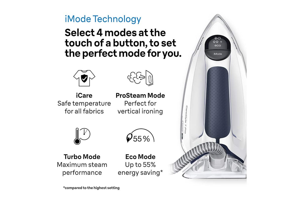 Braun 2400W CareStyle 7 Pro Steam Generator Iron | IS7282BL | Blue-2