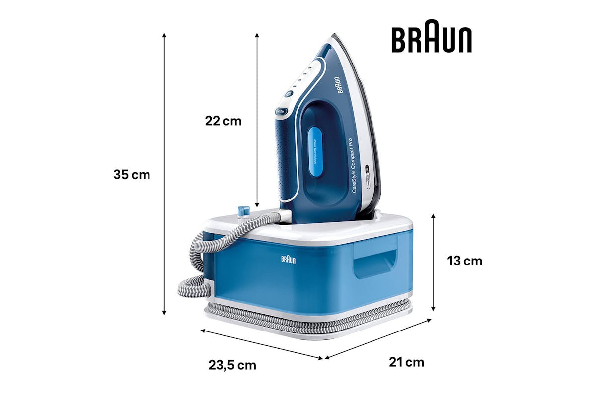 Braun 2400W CareStyle Compact Pro Steam Iron | IS2565BL | Blue-3