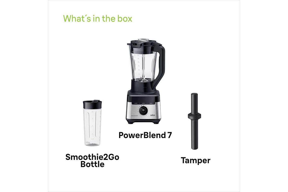 Braun PowerBlend 7 Jug blender 1400W | JB7551BK | Black-7