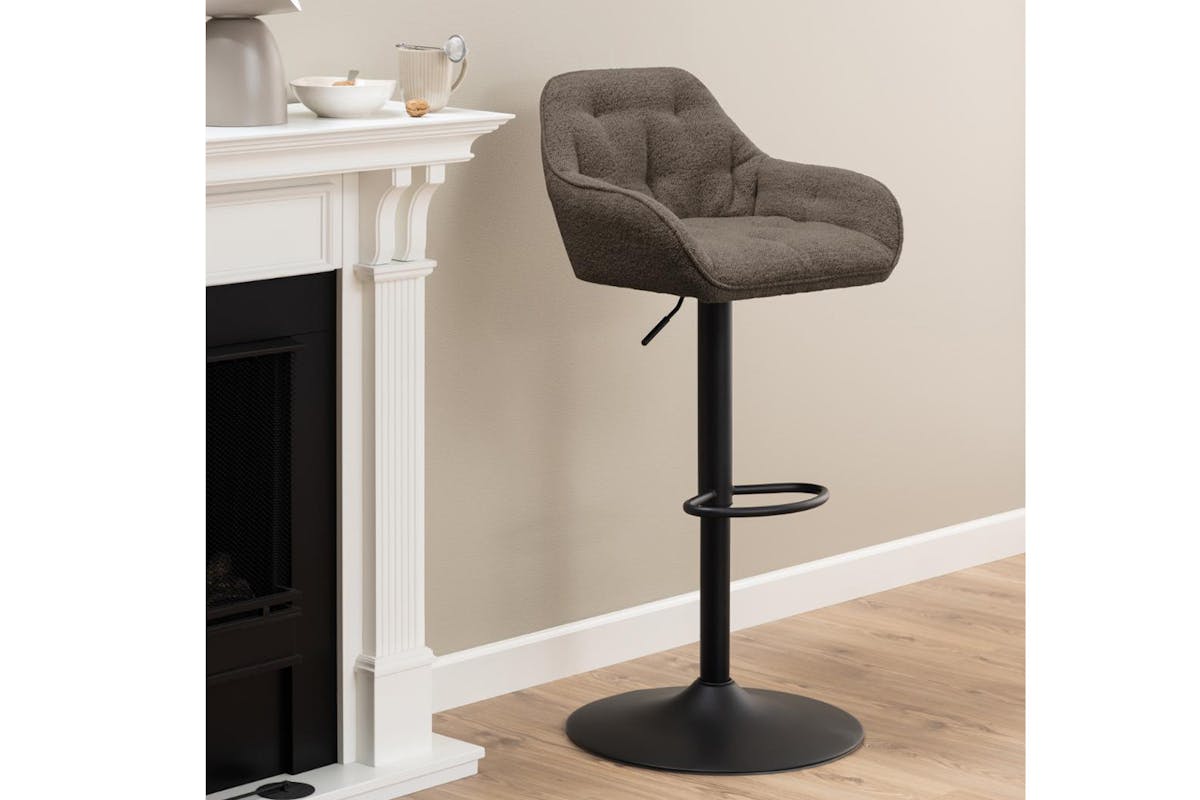 Brooke Counter Stool | Fabric | Taupe-2
