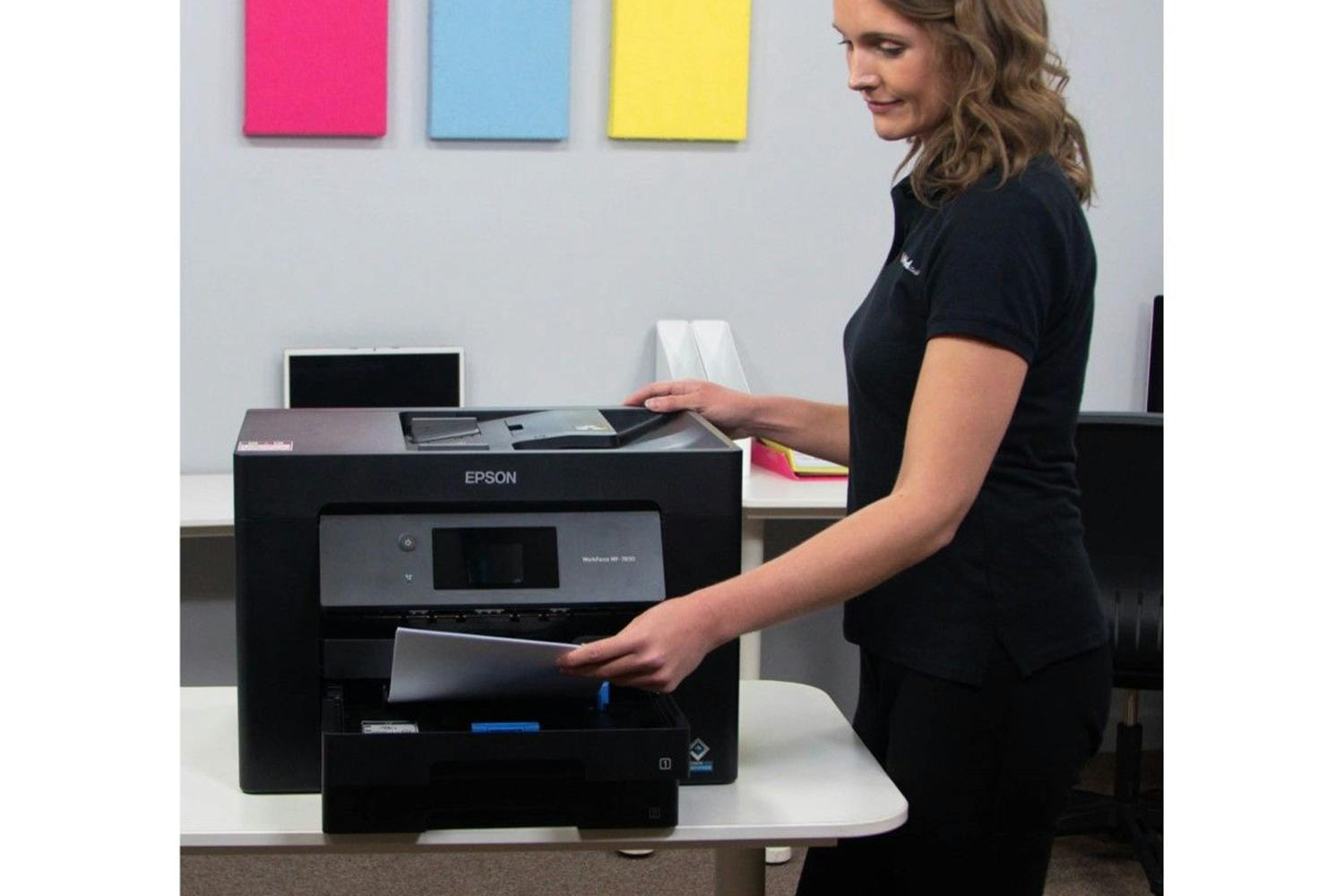 Epson WorkForce WF-7830DTWF Multifunction Inkjet Printer | Black-2