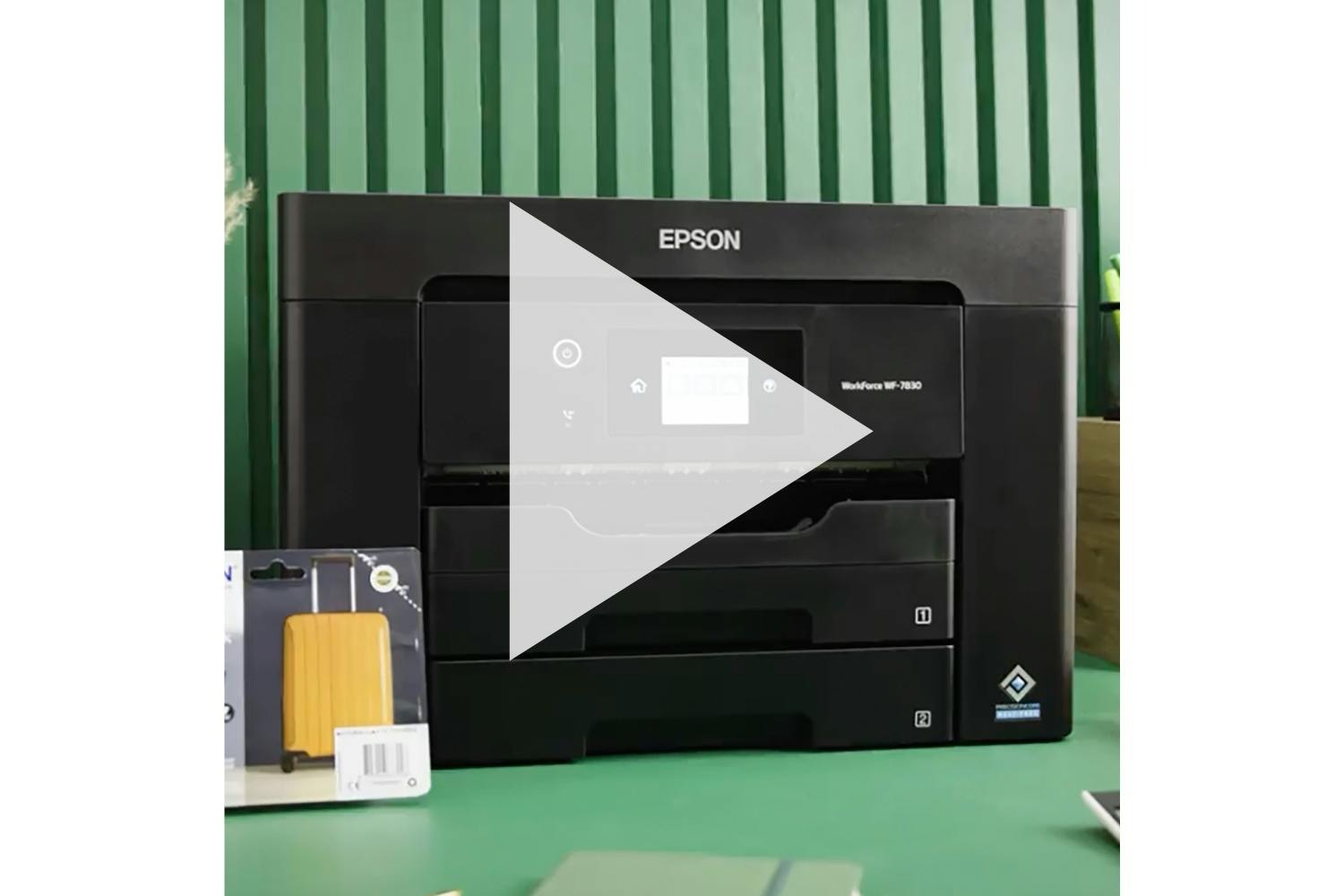 Epson WorkForce WF-7830DTWF Multifunction Inkjet Printer | Black-4