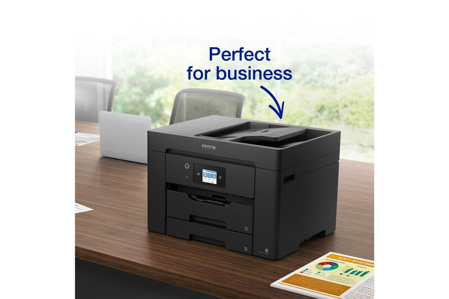 Epson WorkForce WF-7830DTWF Multifunction Inkjet Printer | Black-8