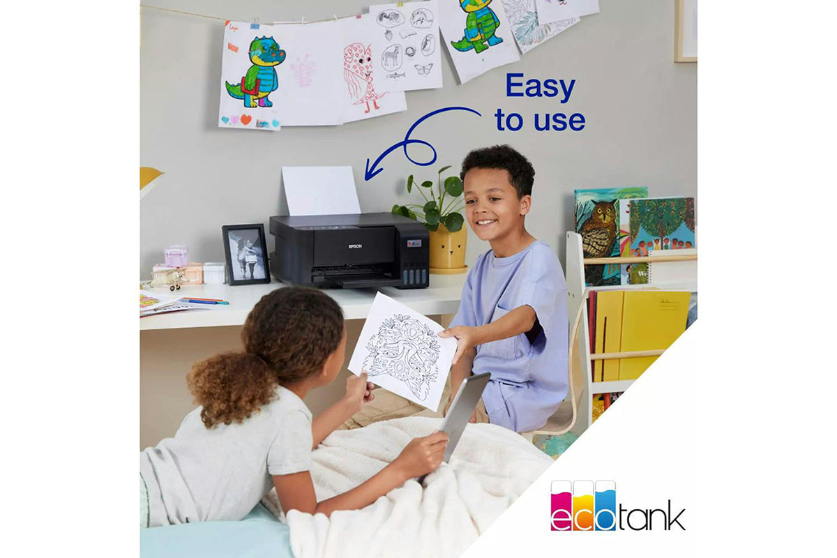 Epson EcoTank ET-2861 A4 Multifunction Wi-Fi Ink Tank Printer | Black-2
