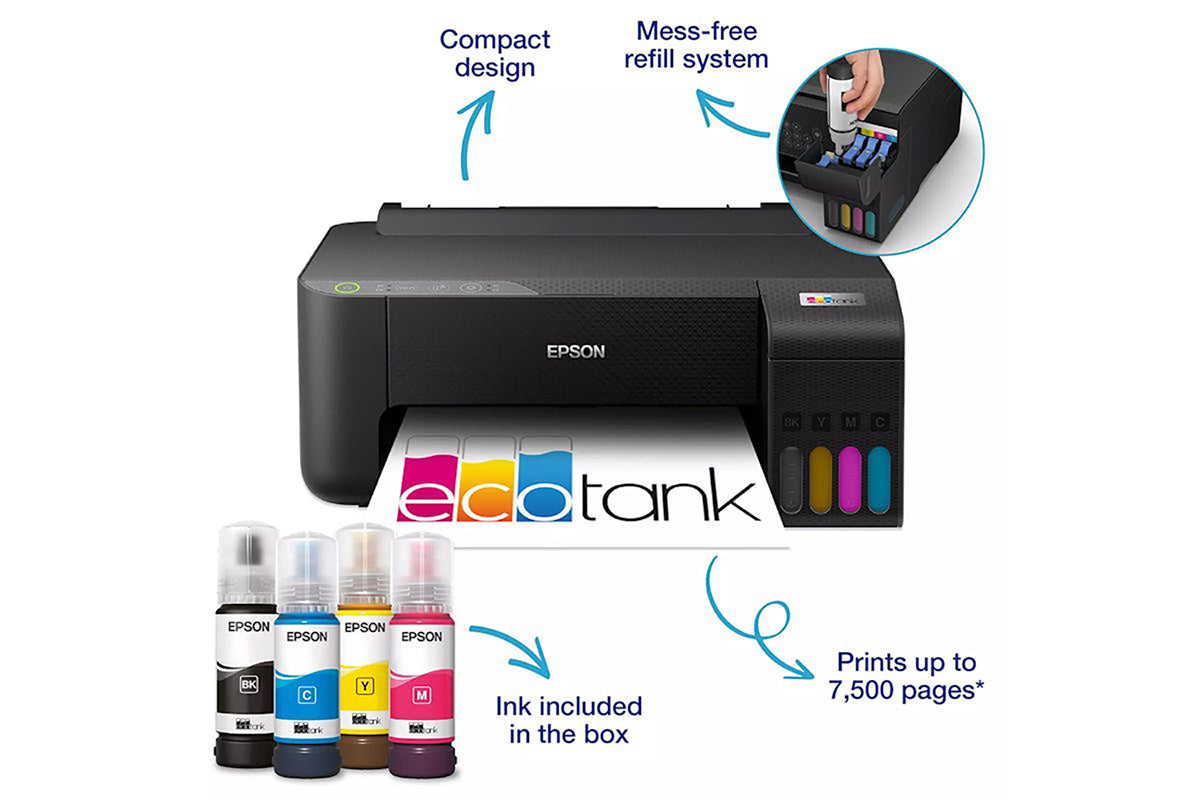 Epson EcoTank ET-1810 Wi-Fi Ink Tank Printer |  Black-2