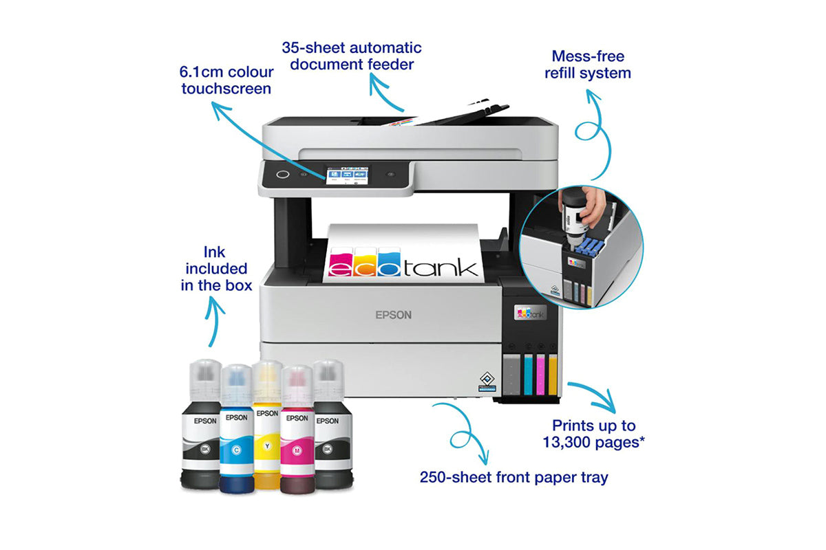 Epson EcoTank ET-5150 All-in-One Inkjet Printer-2