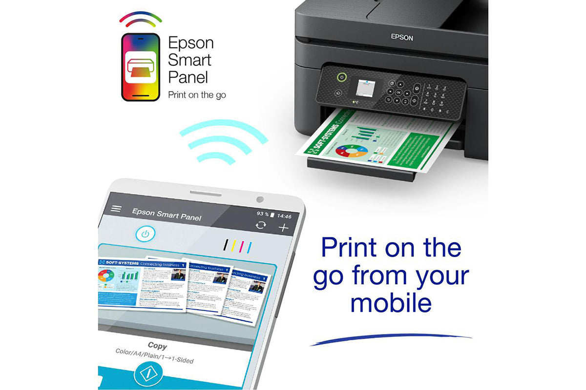 Epson WorkForce WF-2930DWF All-in-One Multifunction Printer | Black-7