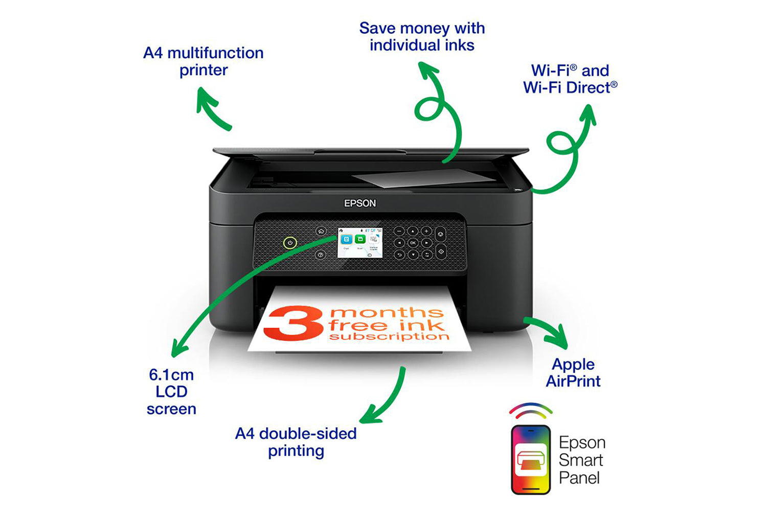 Epson Expression Home XP-4200 Multifunction Inkjet Printer | Black-4