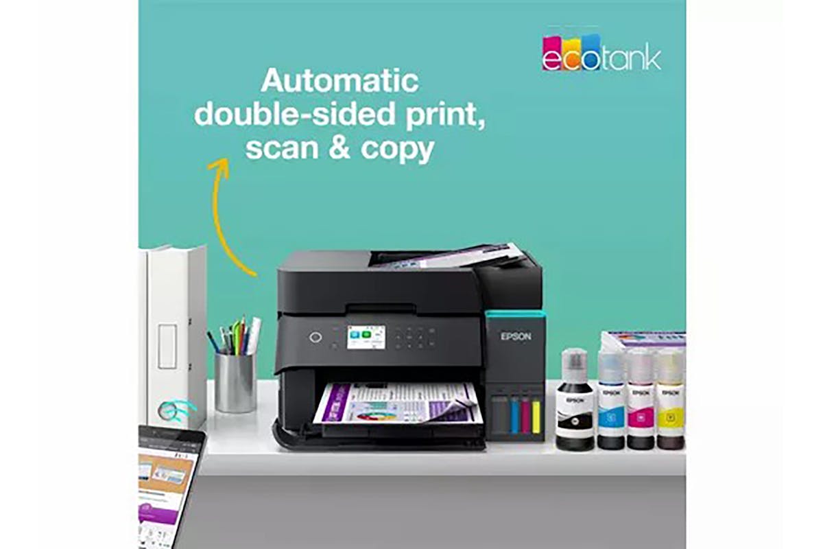 Epson EcoTank ET-3950 A4 Multifunction Wi-Fi Ink Tank Printer | Black-8