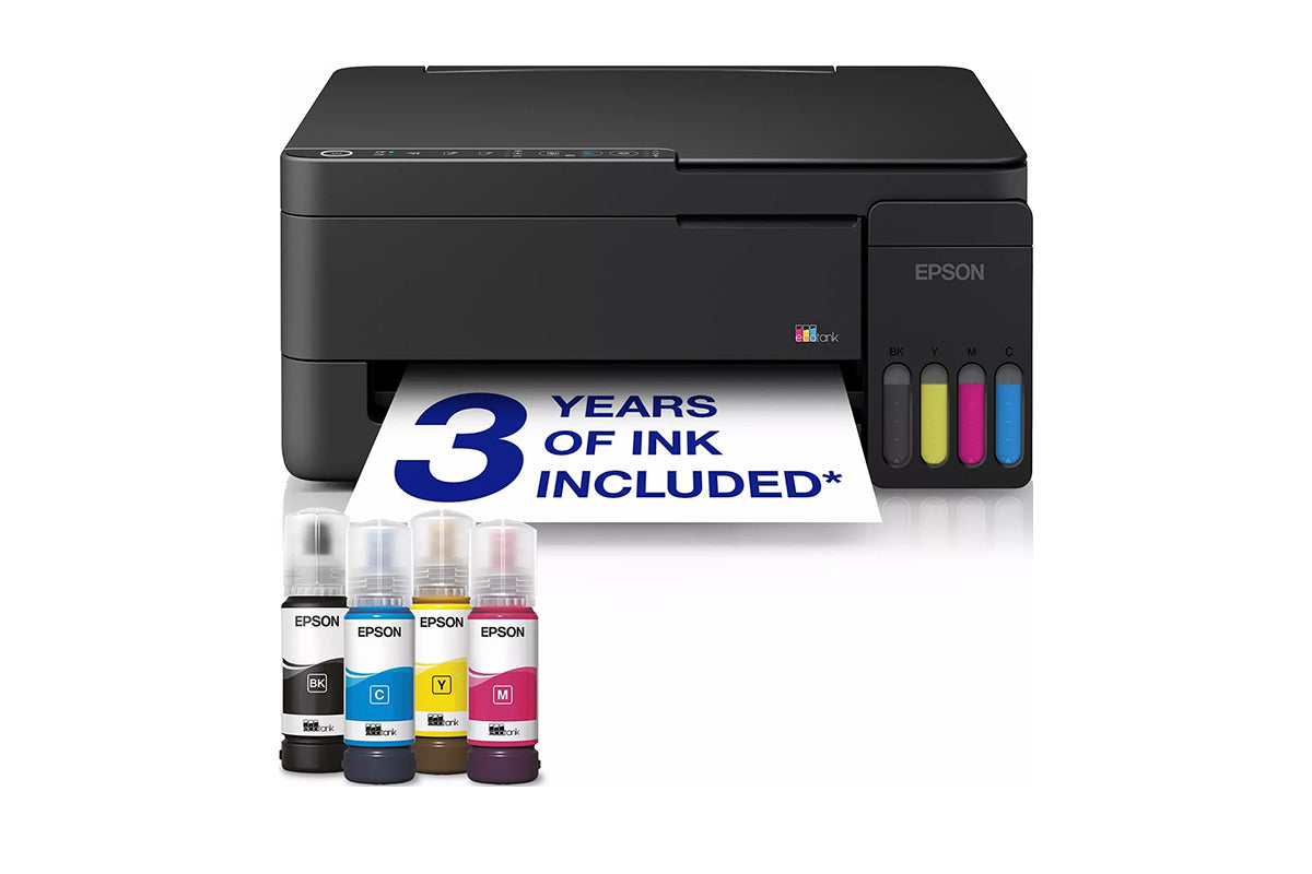 Epson EcoTank ET-2911 A4 Wi-Fi & AirPrint Ink Tank Printer | Black