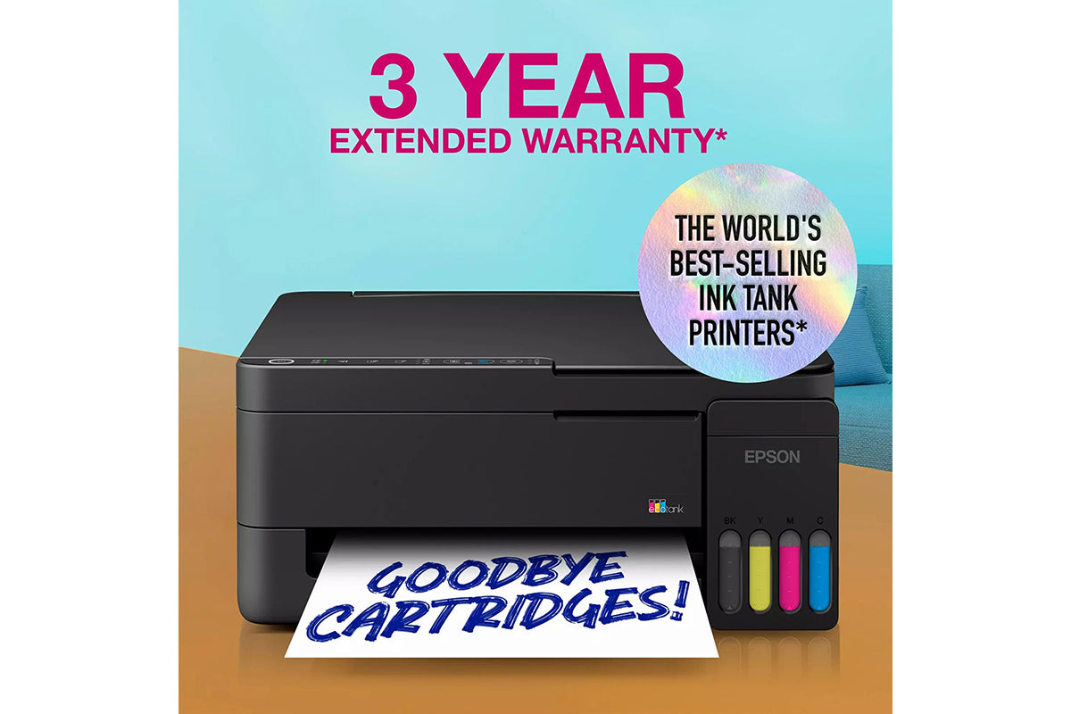 Epson EcoTank ET-2911 A4 Wi-Fi & AirPrint Ink Tank Printer | Black-9