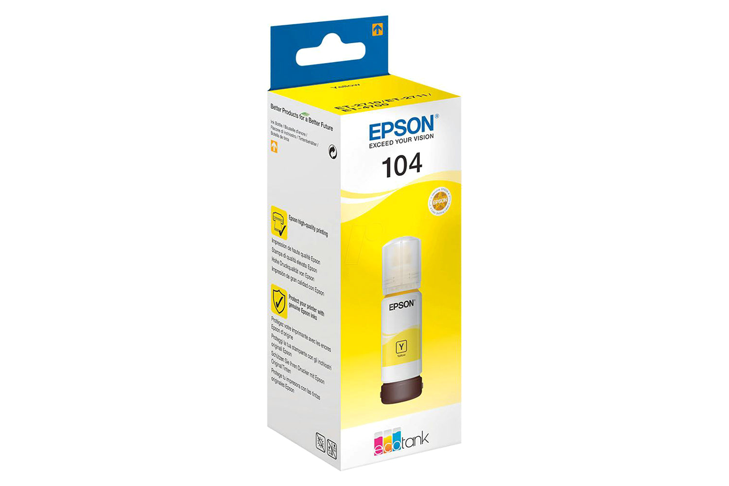 Epson 104 EcoTank Ink Bottle | Yellow-7