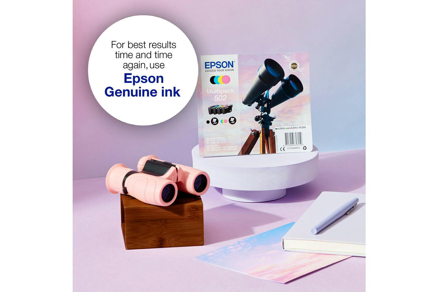 Epson 502 Binoculars Ink Cartridge | Black-4