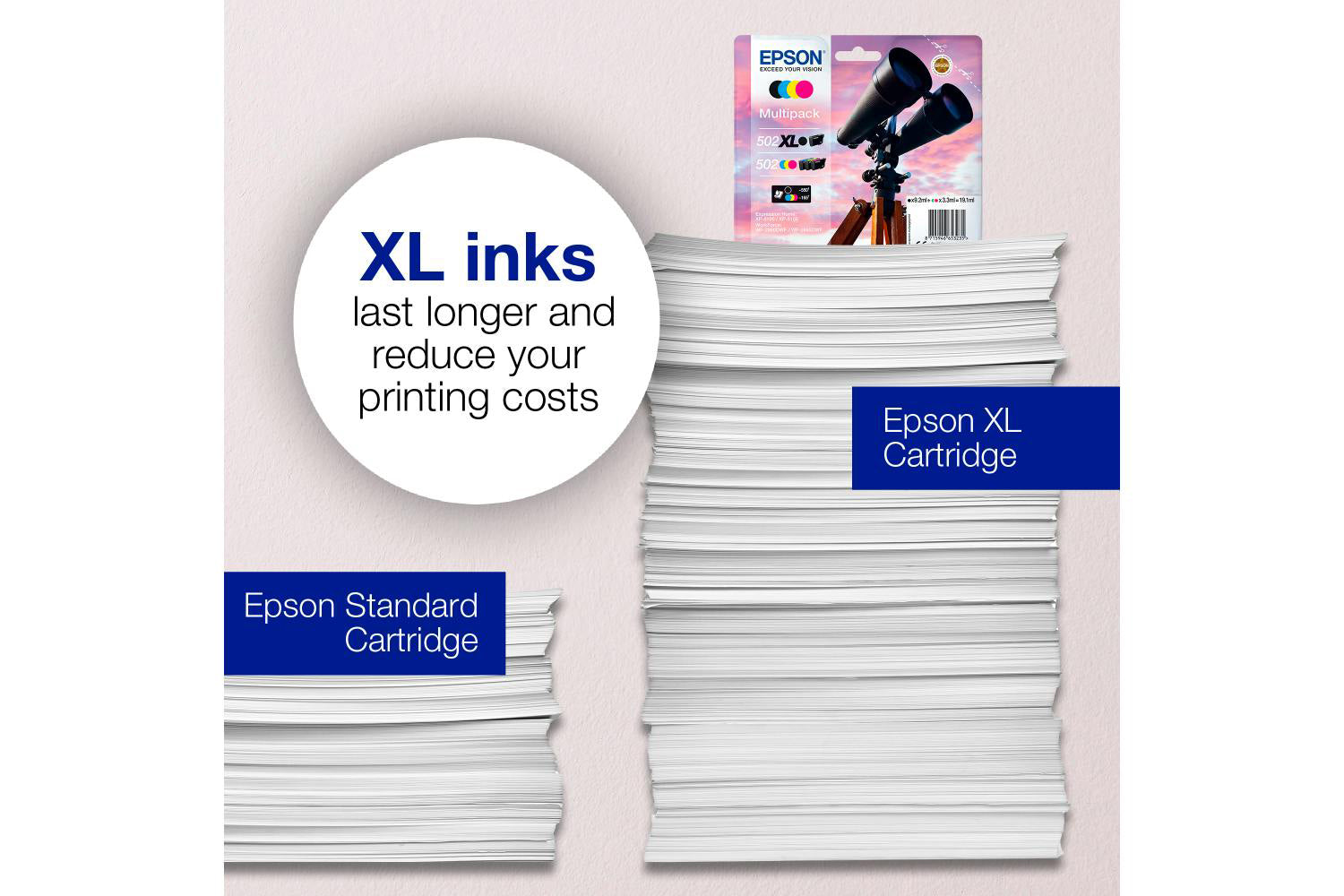Epson 502 Binoculars Ink Cartridge | Multipack | 4 Colours-2