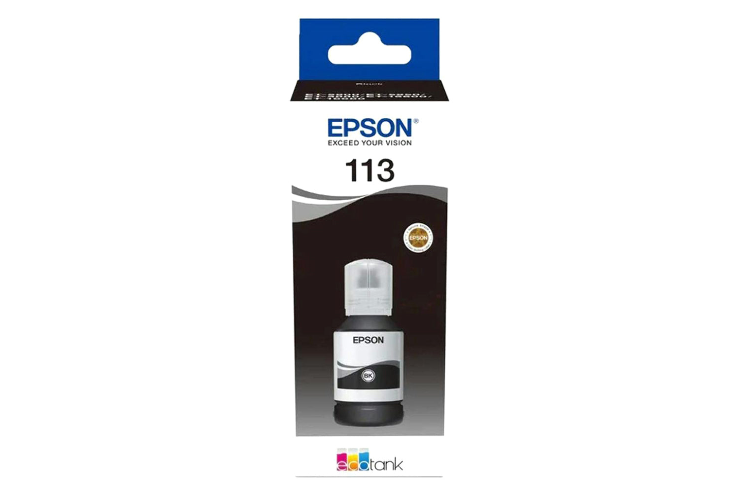 Epson 113 EcoTank Pigment Ink Bottle | Black