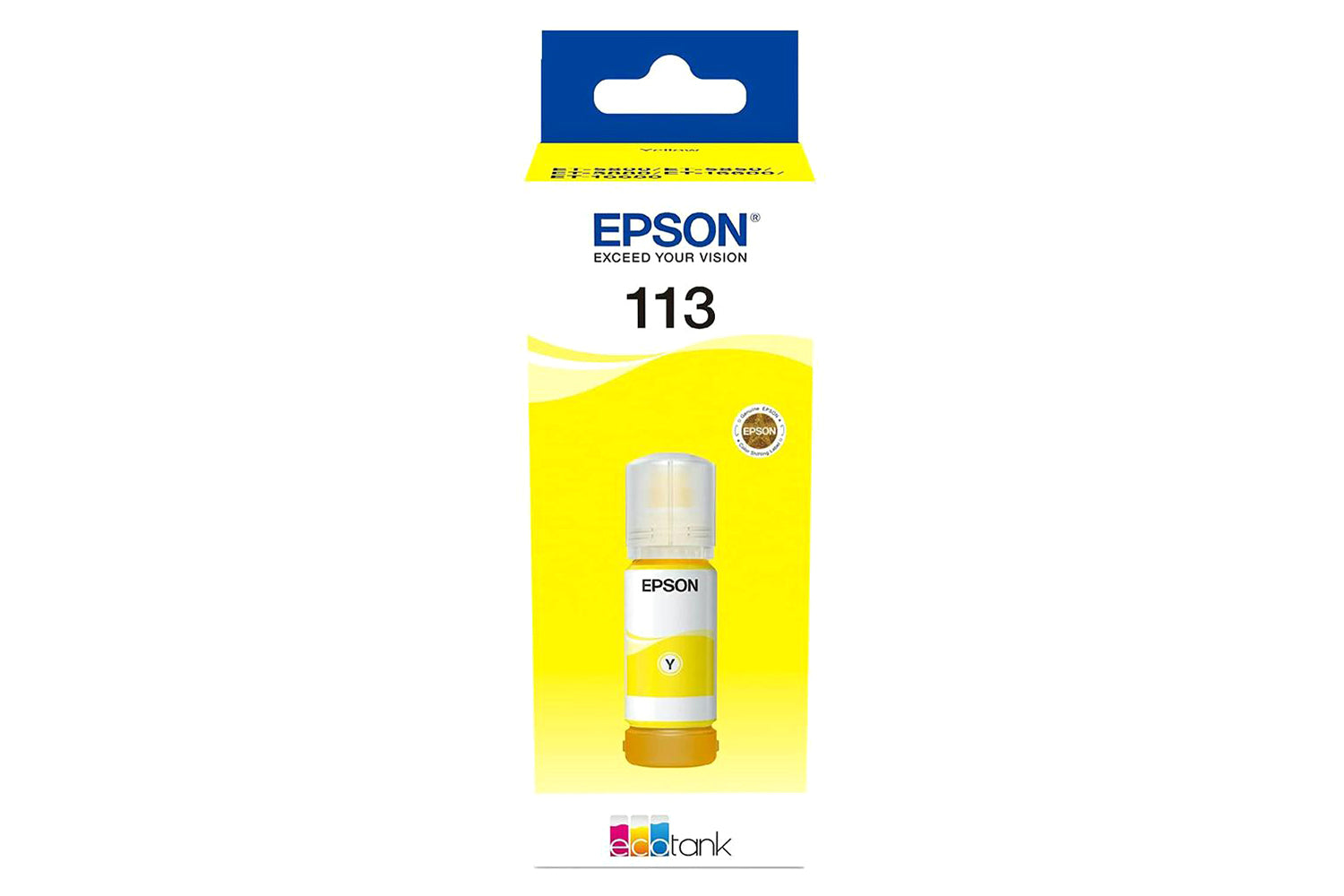 Epson 113 EcoTank Pigment Ink Bottle | Yellow