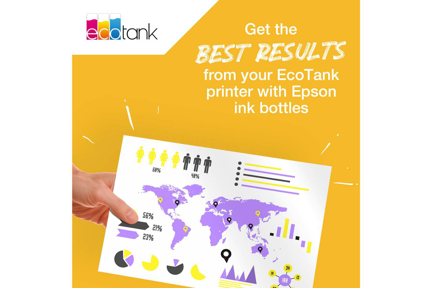 Epson 113 EcoTank Pigment Ink Bottle | Yellow-6