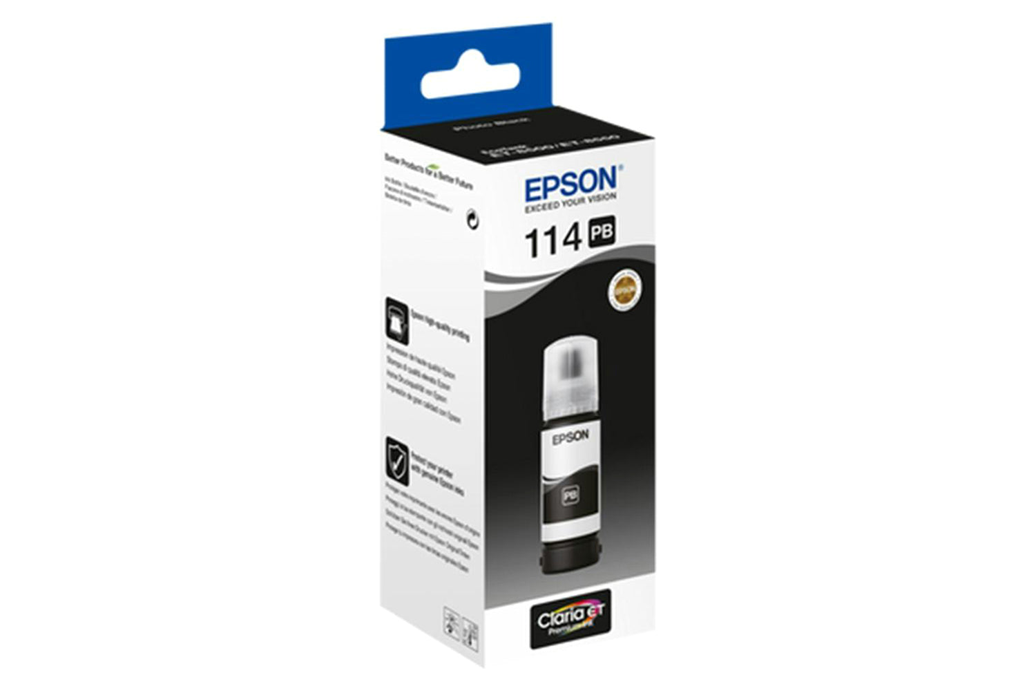 Epson T07B1 114 Eco Tank Photo Ink bottle | 70ml | Black-2