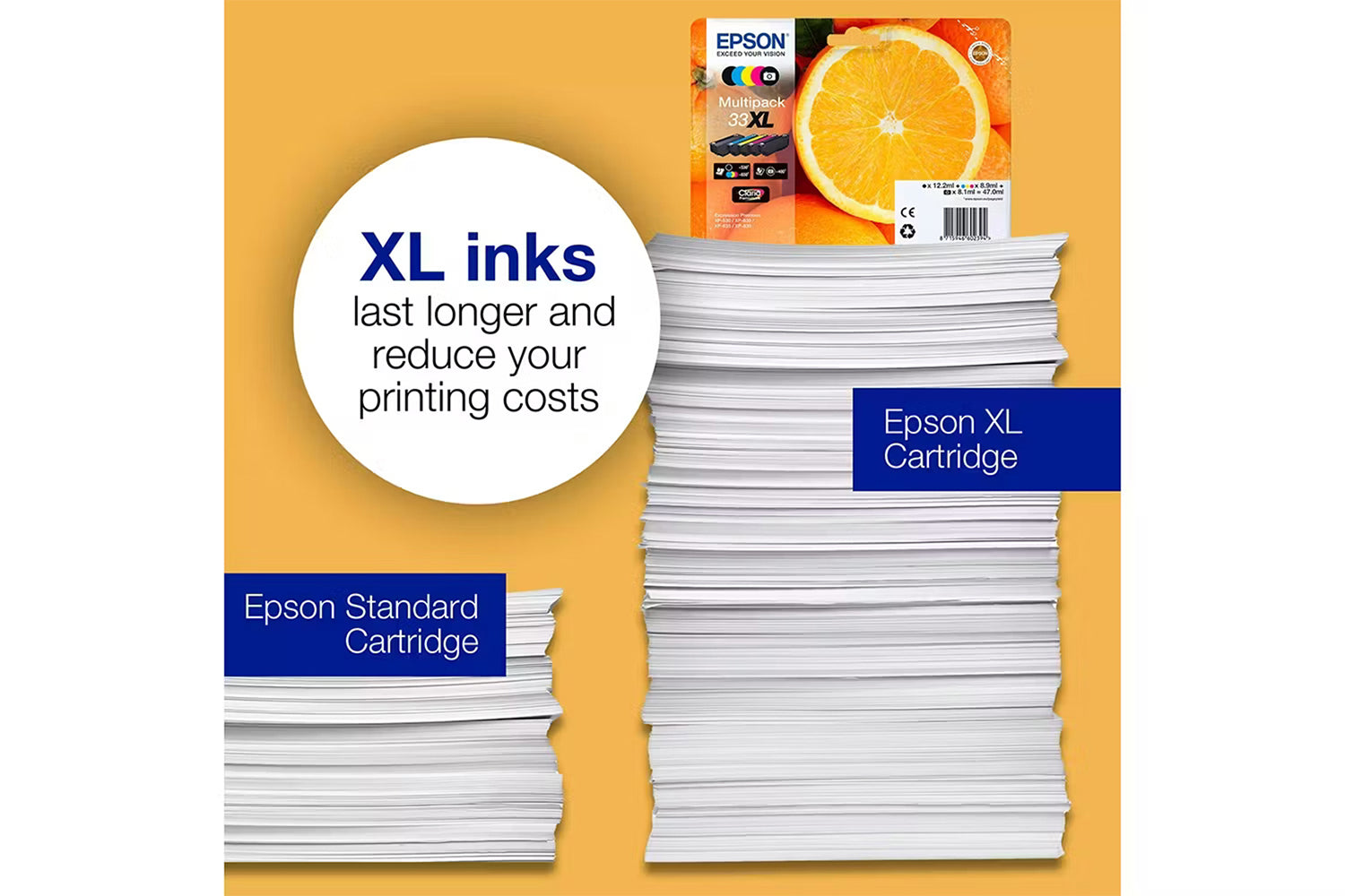 Epson 33 Oranges Claria Premium Ink Cartridge | Multipack | 5 Colours-7