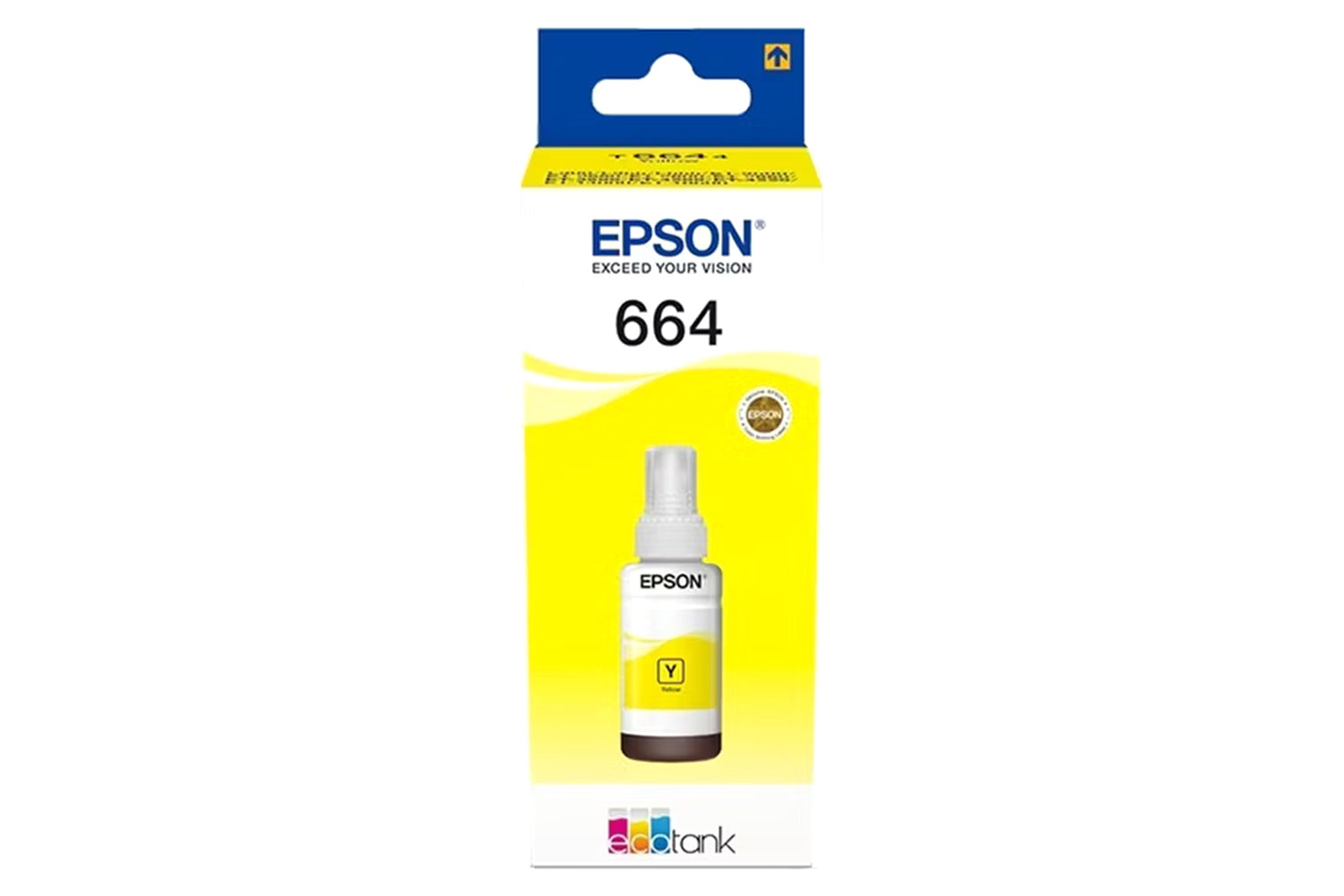 Epson 664 EcoTank Ink Refill Bottle | Yellow