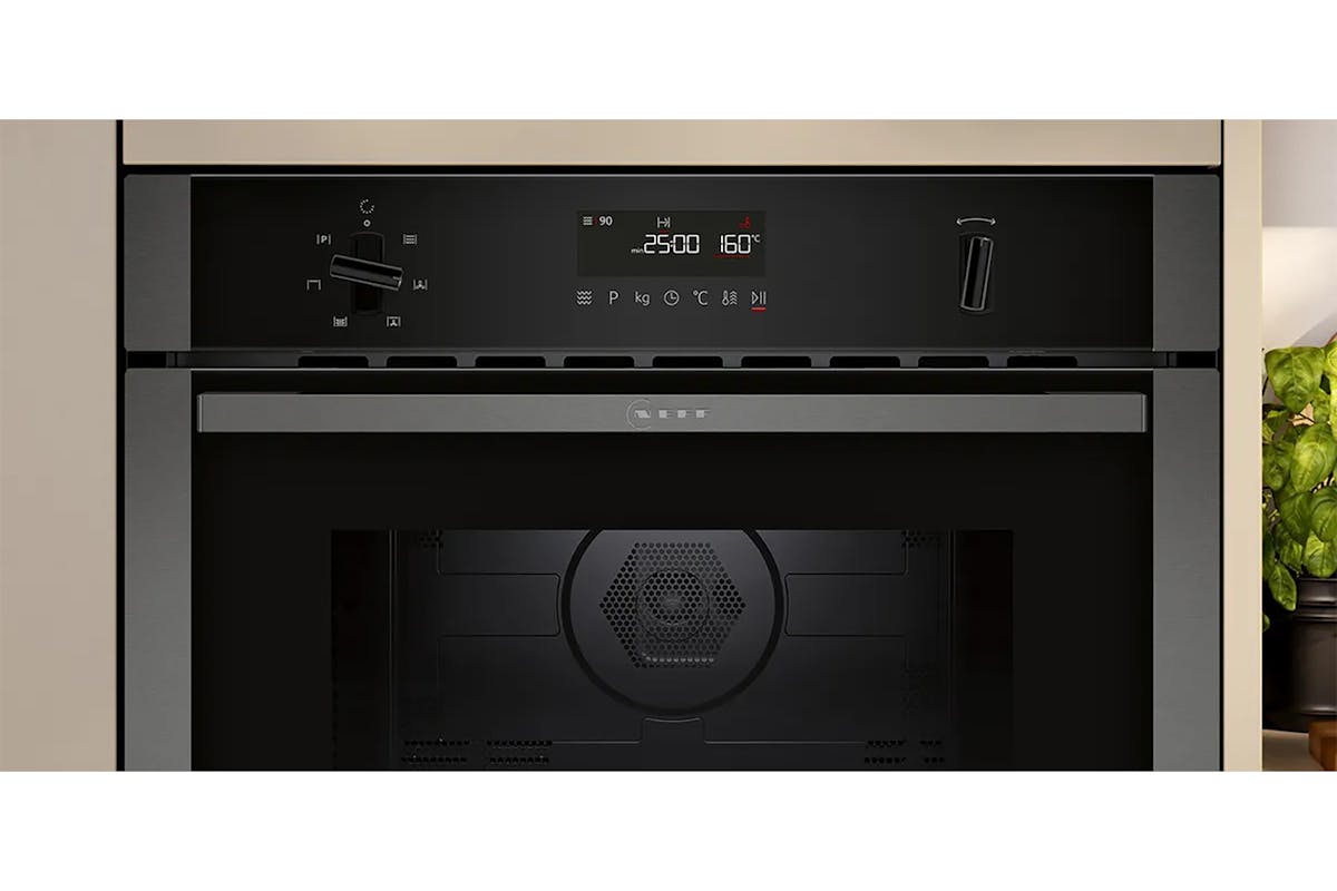 Neff N50 44L 900W Built-in Microwave Oven | C1AMG84G1B | Graphite Grey-3