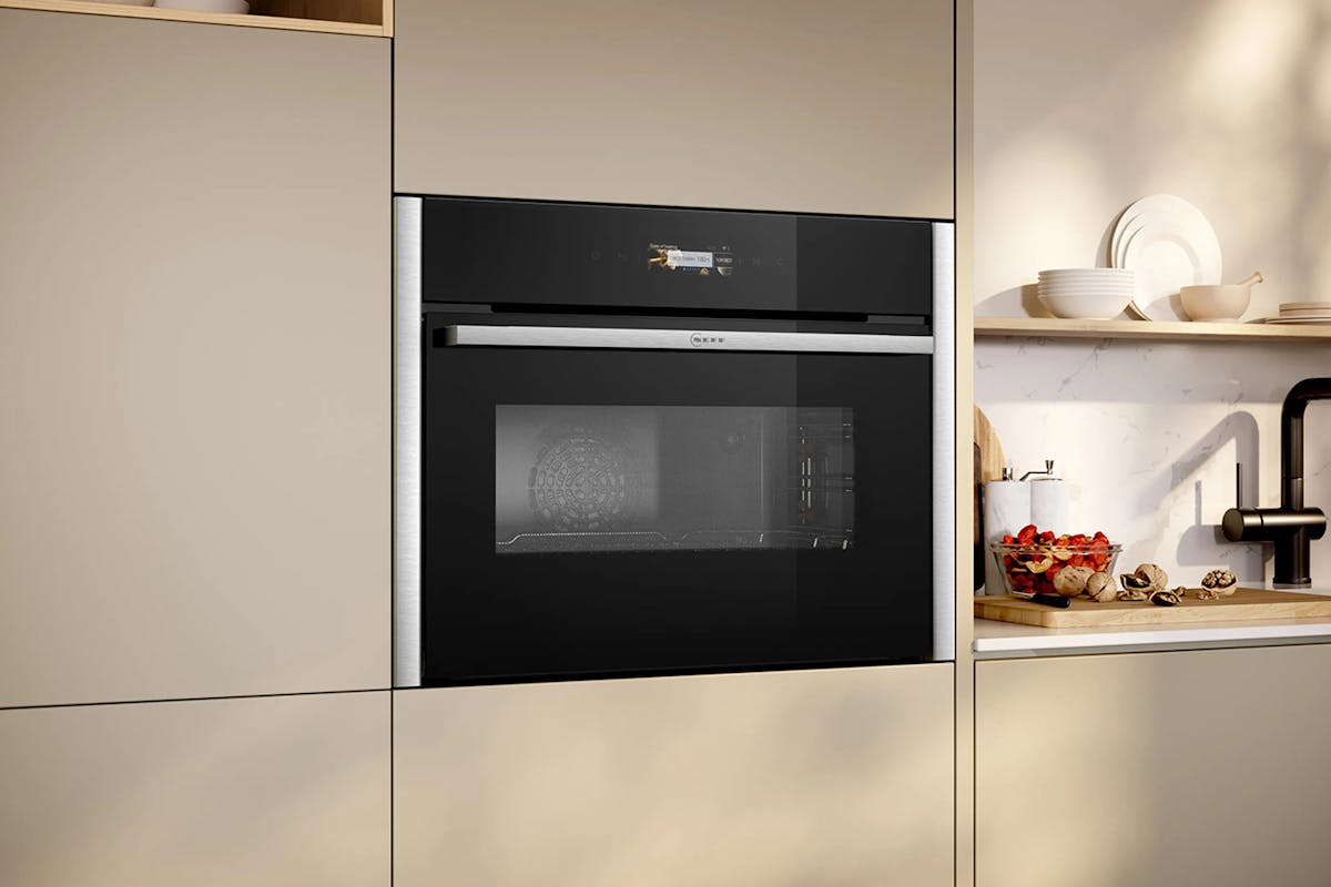 Neff N 70 45L 900W Compact Built-in Microwave Oven | C24MR21N0B | Stainless Steel-2