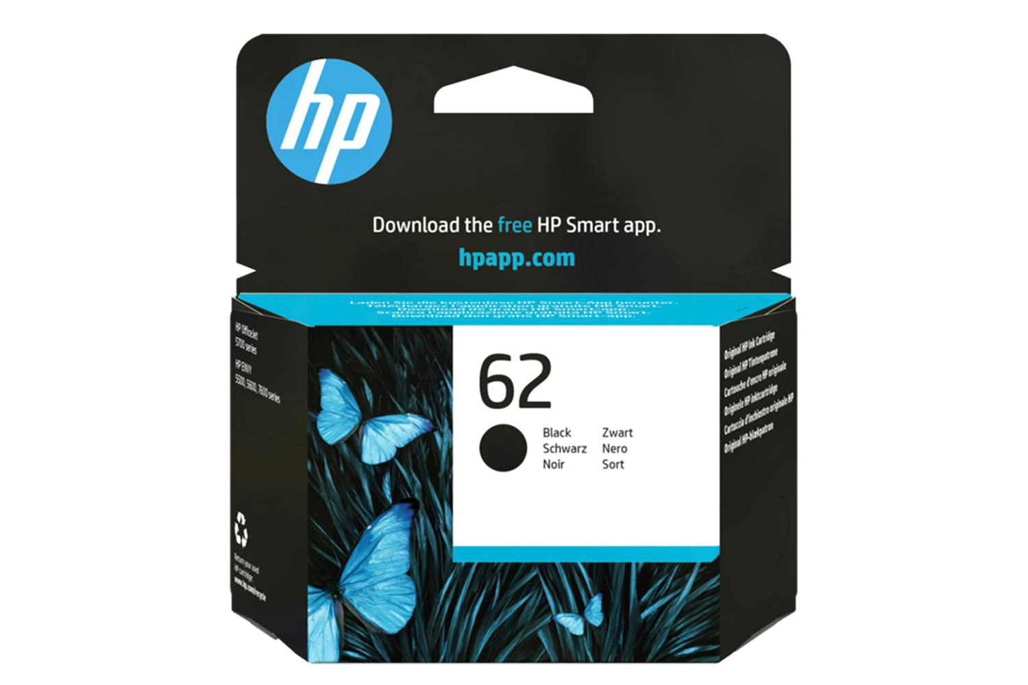 HP 62 Original Ink Cartridge | Black