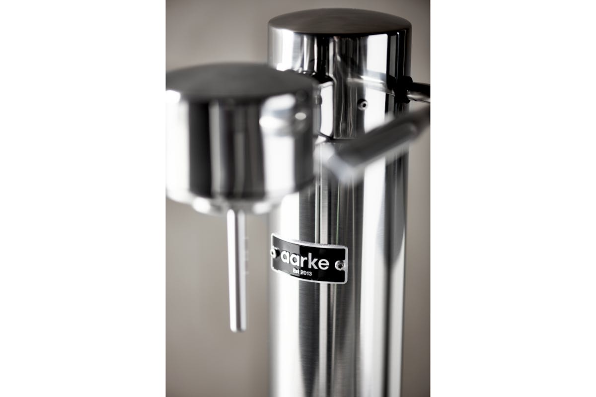 Aarke Carbonator 3 Sparkling Water Maker & CO2 Cylinder | Steel-10
