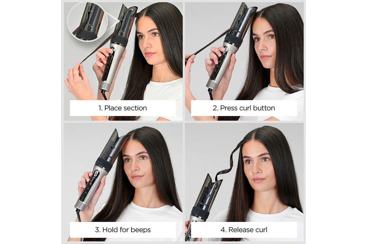 BaByliss Style Secret Air Automatic Rotating Curler and Waver | C6688E-3
