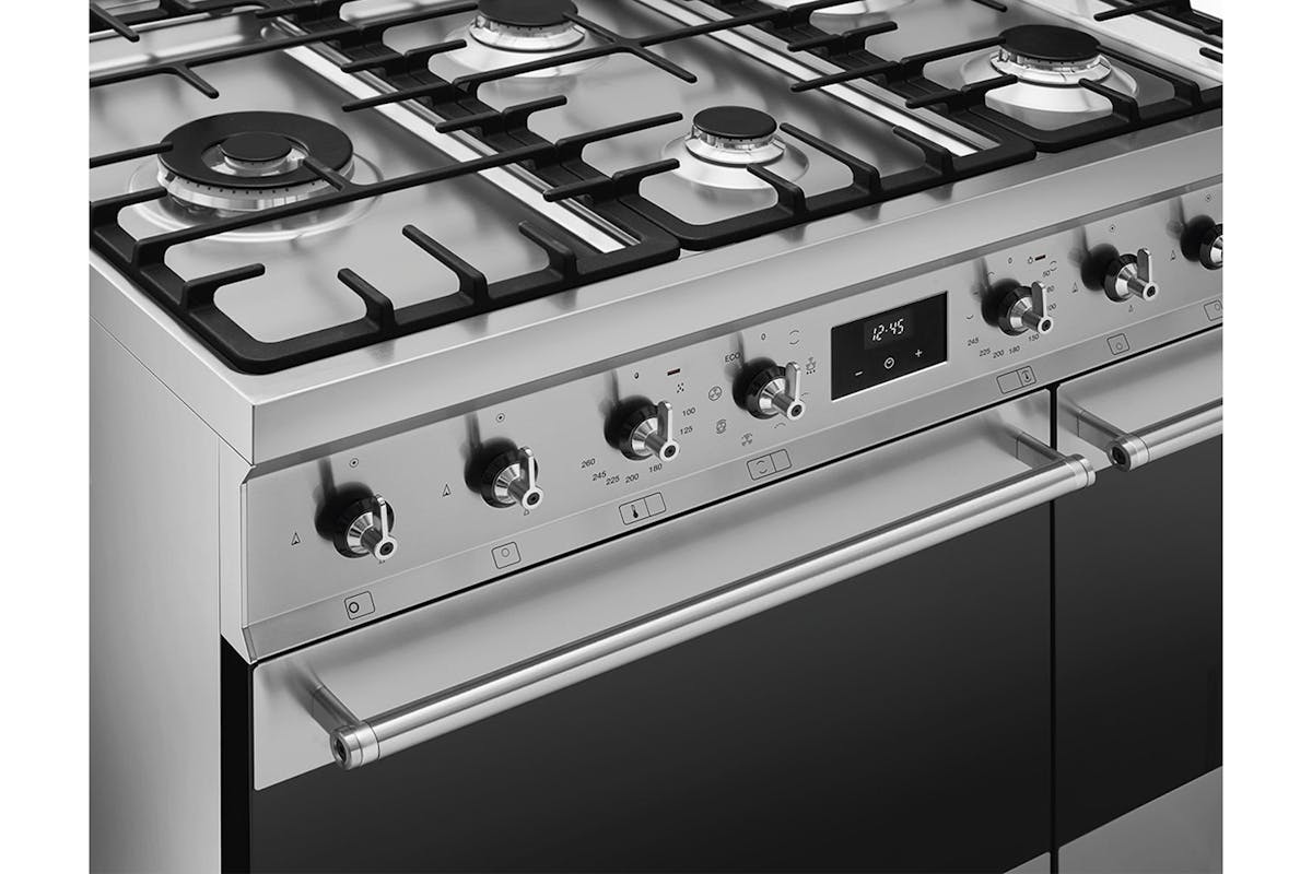 Smeg 90cm Symphony Classic Range Cooker with Gas Hob | C92GMX2-7