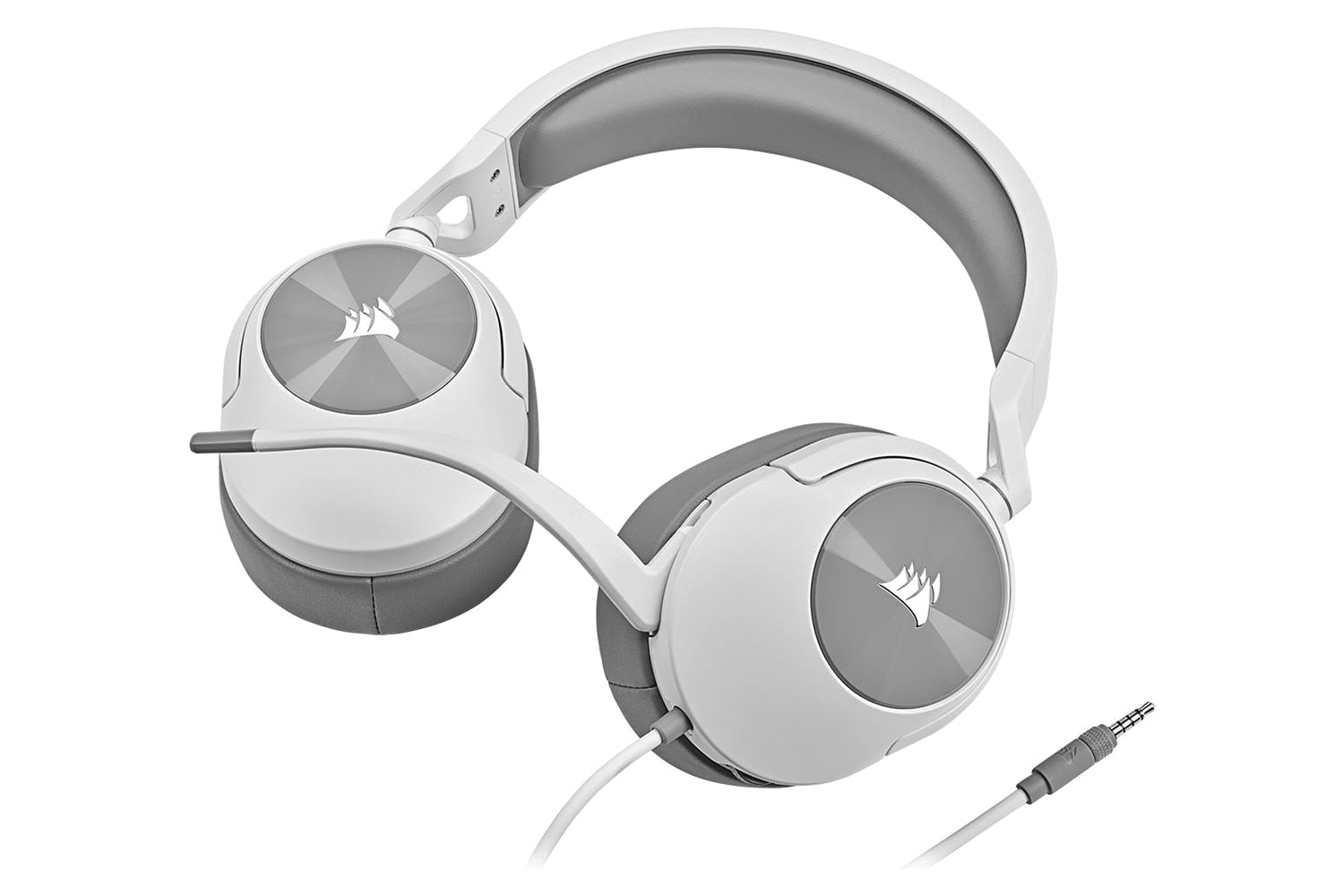 Corsair HS55 Stereo Wired Gaming Headset | White-4