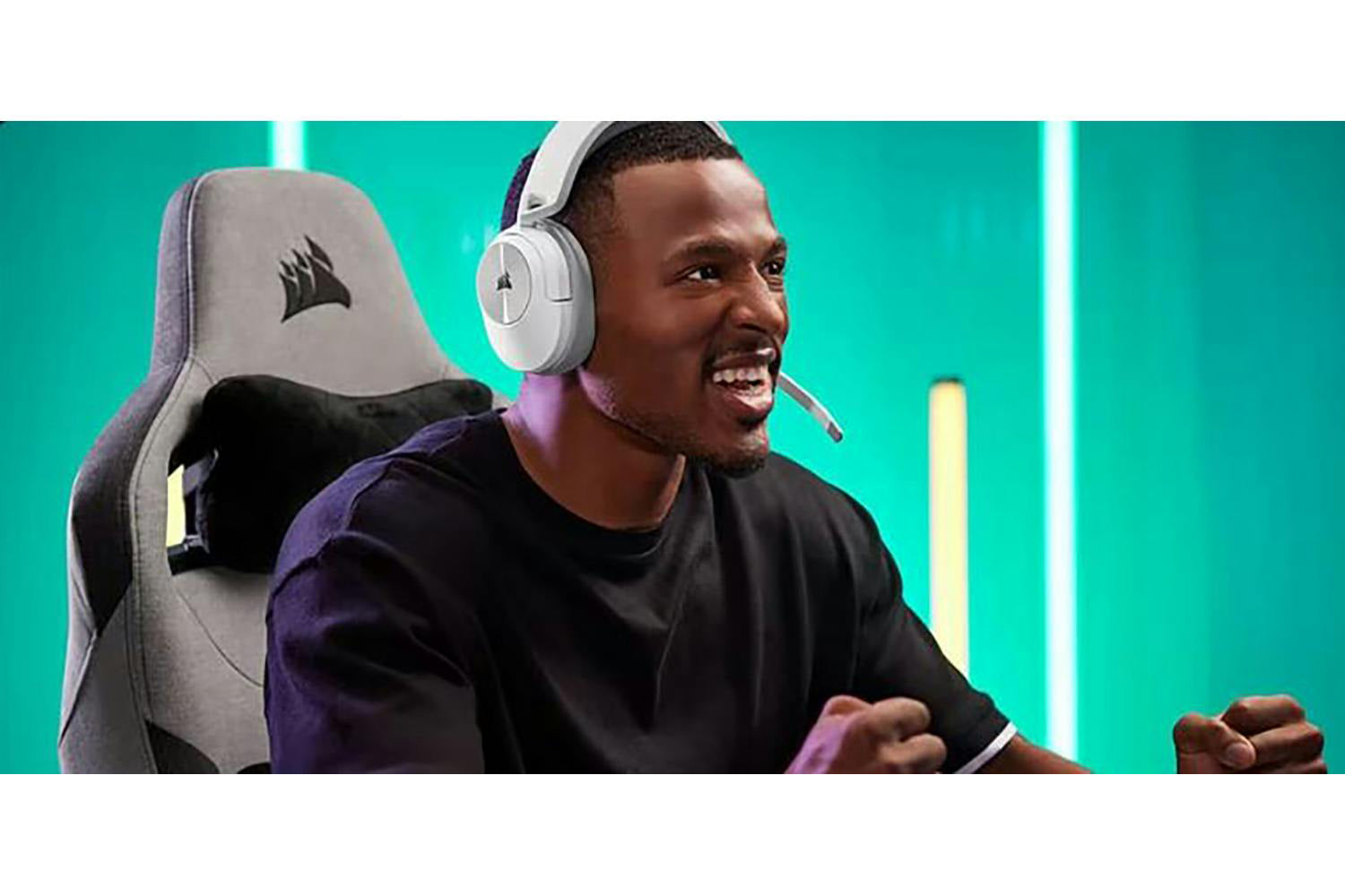 Corsair HS55 Wireless Gaming Headset | White-6