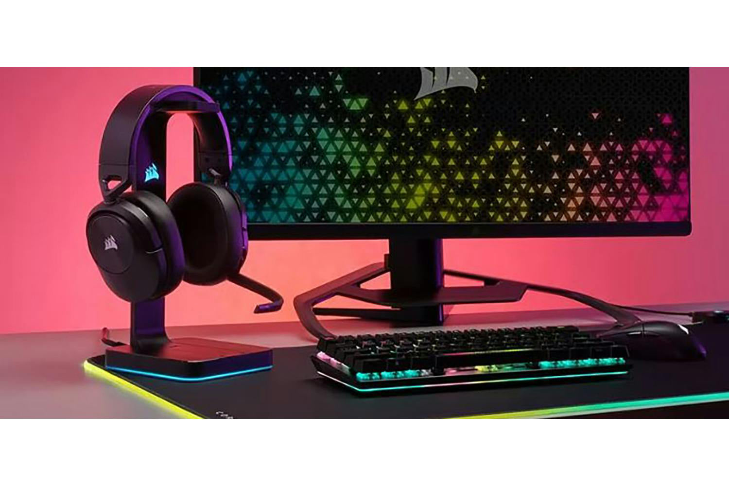 Corsair HS55 Wireless Gaming Headset | White-7