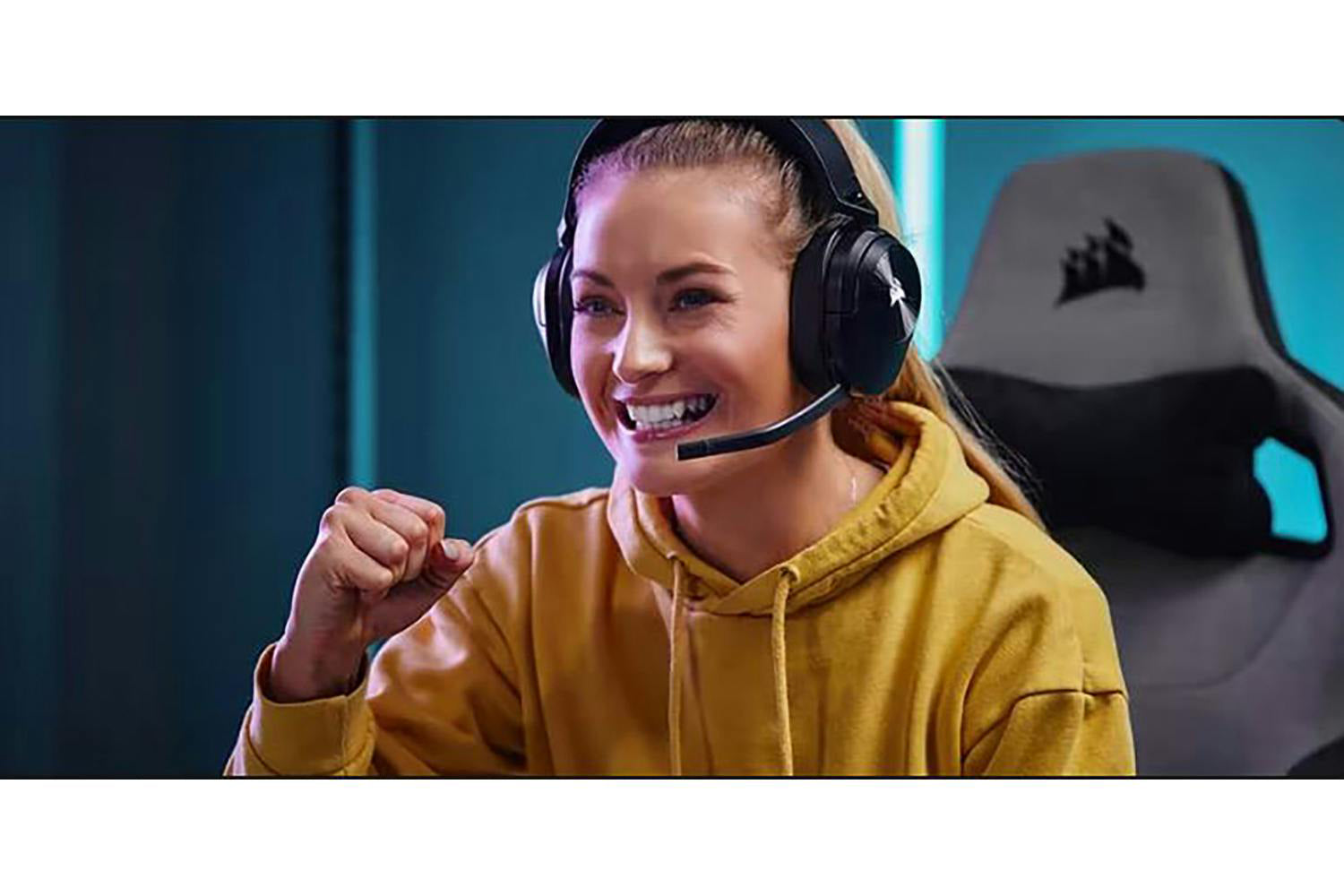 Corsair HS55 Wireless Gaming Headset | White-2