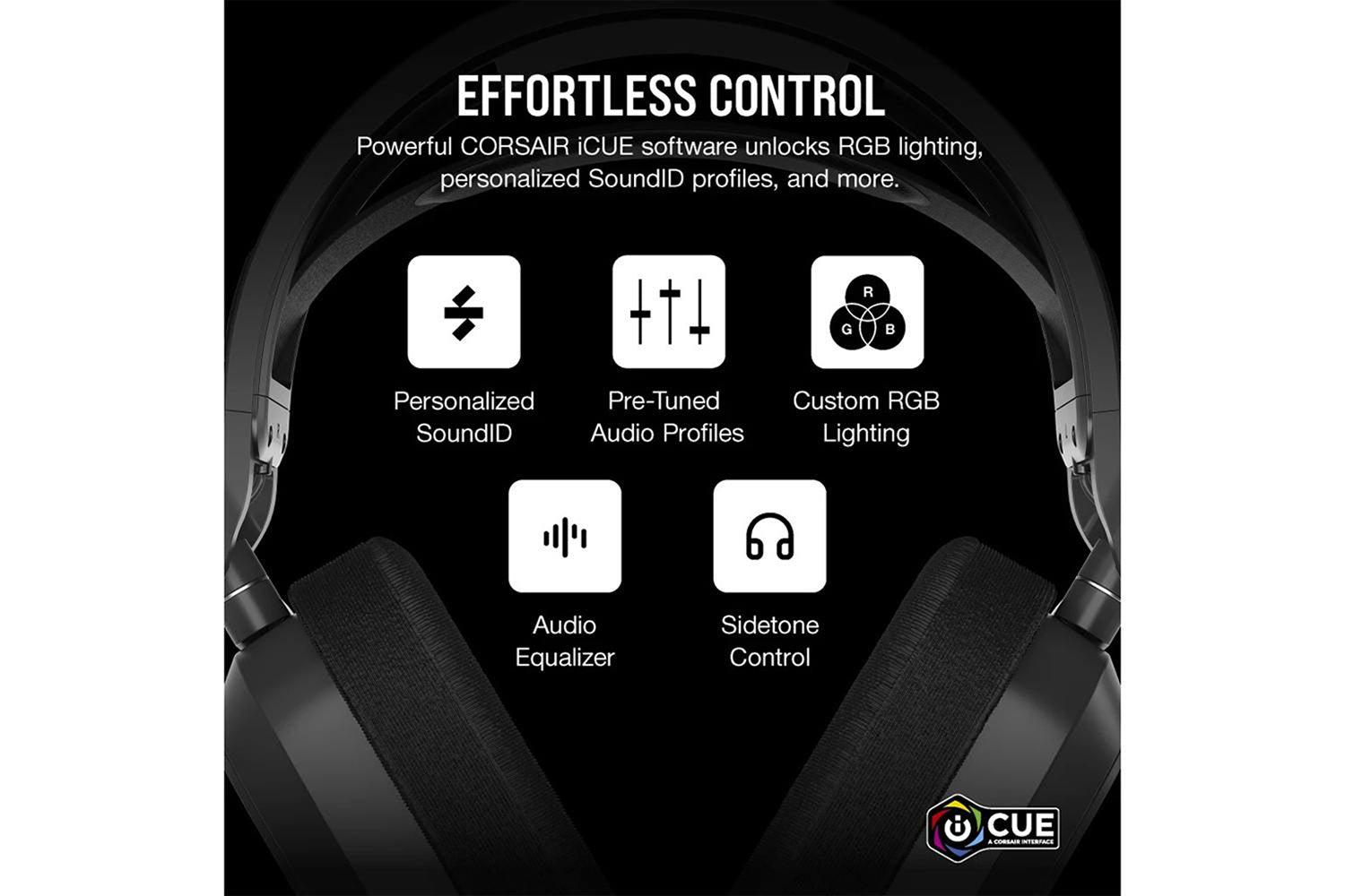 Corsair HS80 Max Wireless Gaming Headset | Steel Gray-9