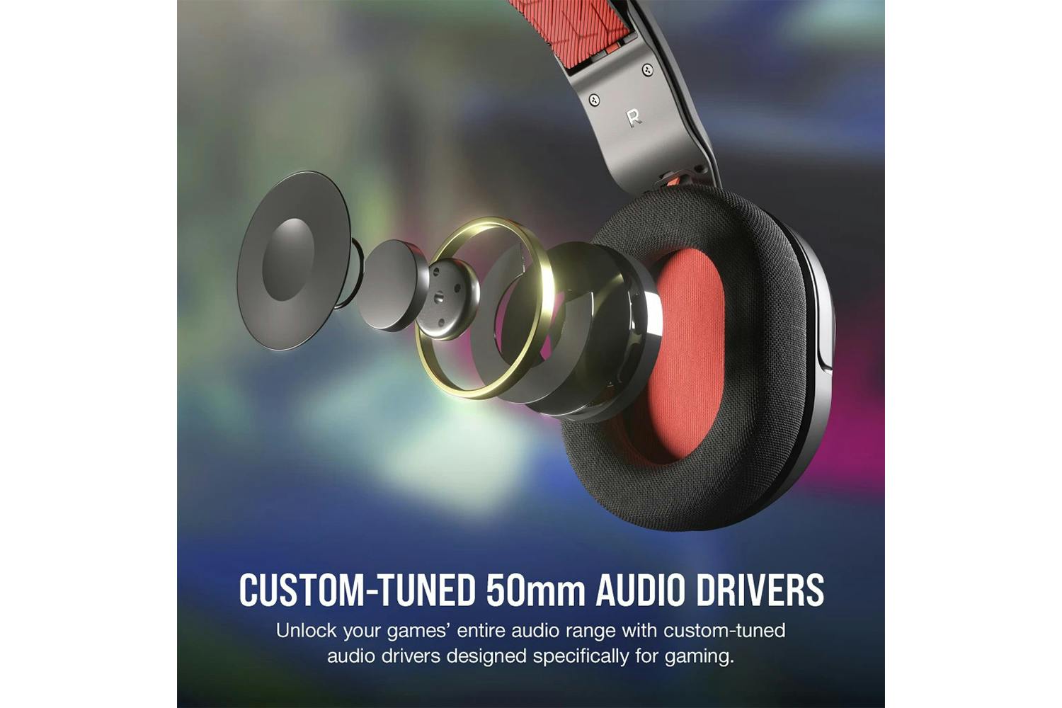 Corsair HS35 v2 Multiplatform Gaming Headset | Carbon-4