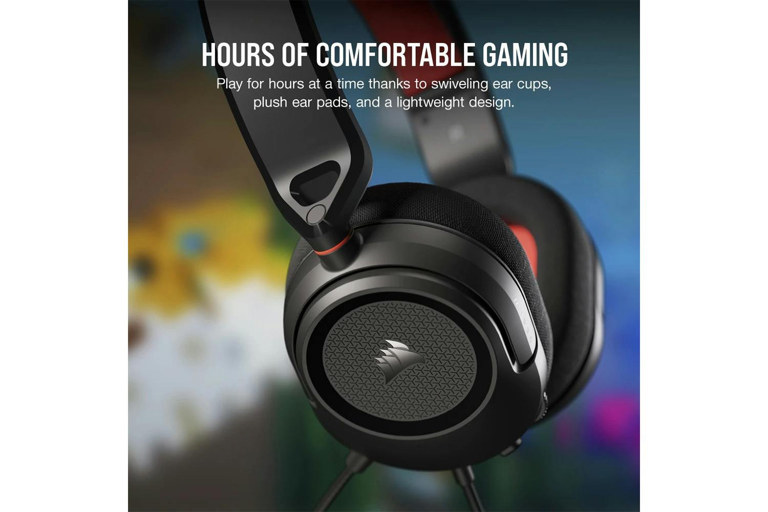 Corsair HS35 v2 Multiplatform Gaming Headset | Carbon-8