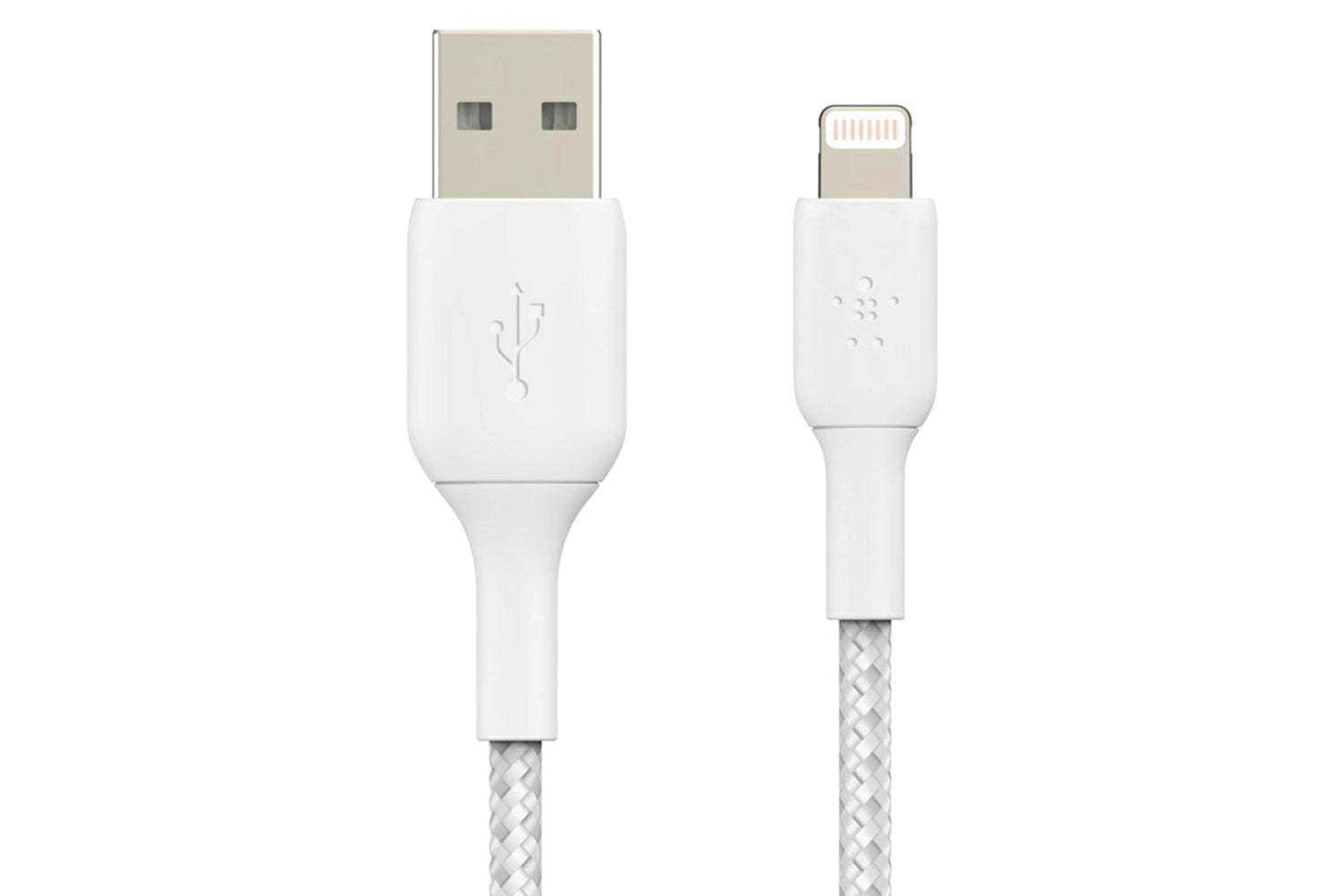 Belkin Boost Charge Braided Lightning to USB-A Cable | 1m | White-2