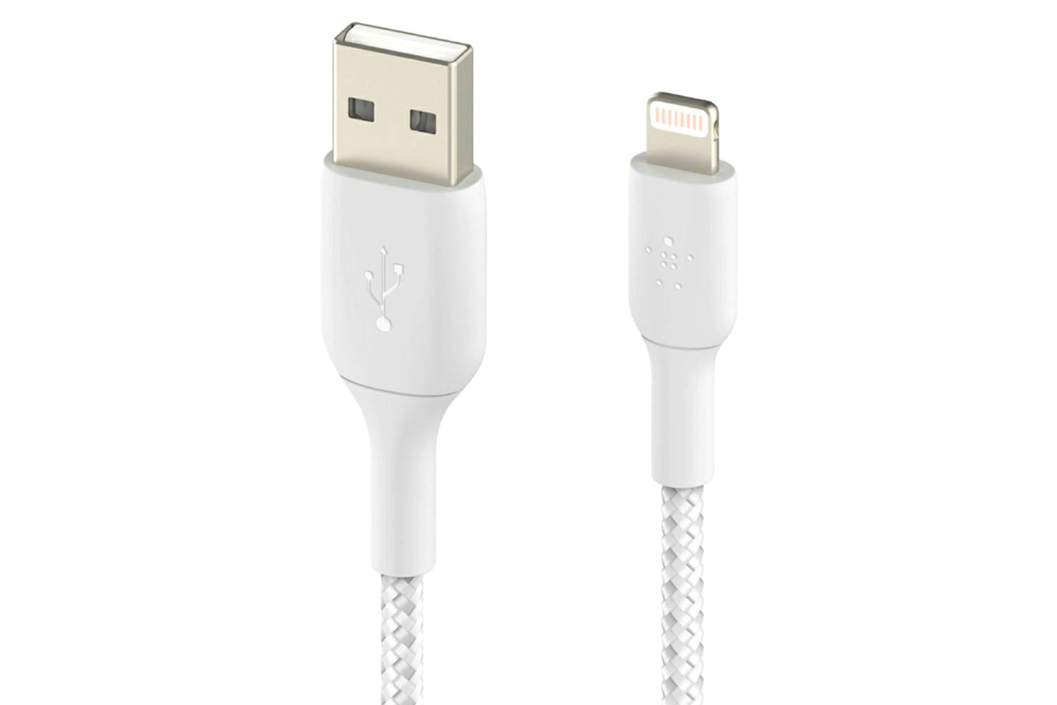 Belkin Boost Charge Braided Lightning to USB-A Cable | 1m | White-3