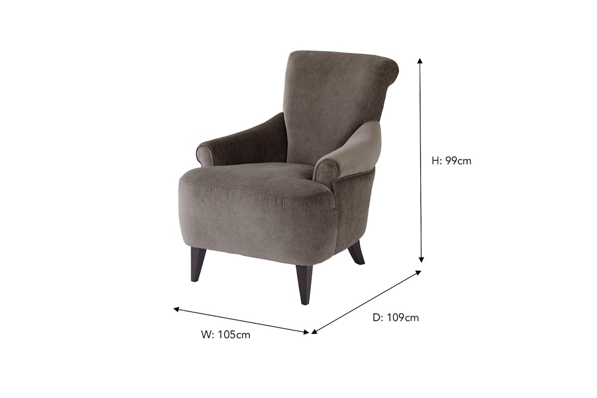 Carey Accent Chair | Fabric | Sage-3