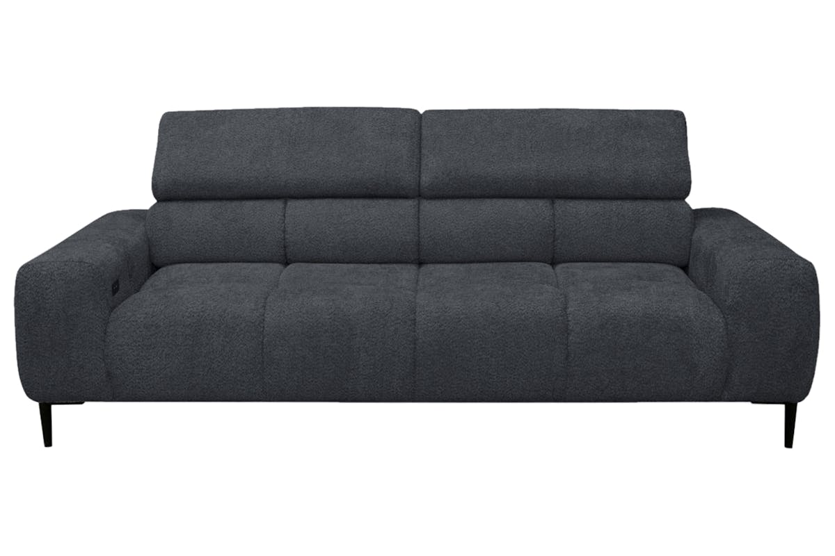 Cassie 3 Seater Sofa | Power Slider | Fabric-4