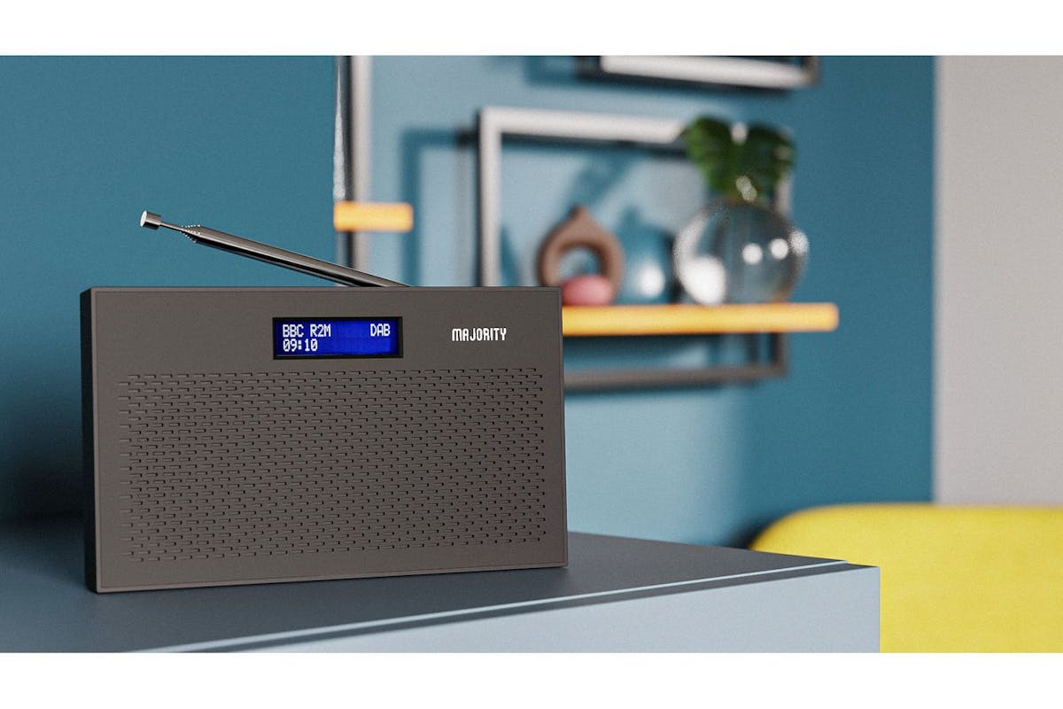 Majority Audio | Histon Compact Radio | Black-3
