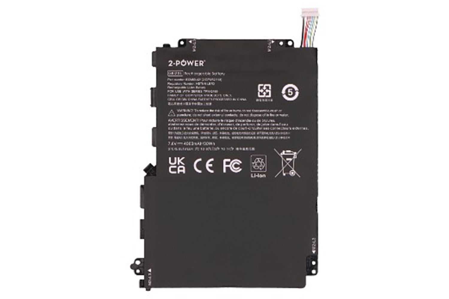2-Power Main Battery Pack 7.6V 4000mAh